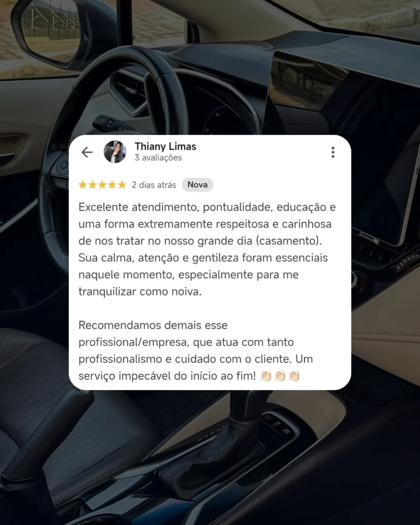 Foto de perfil pública de Thiany Limas no Google